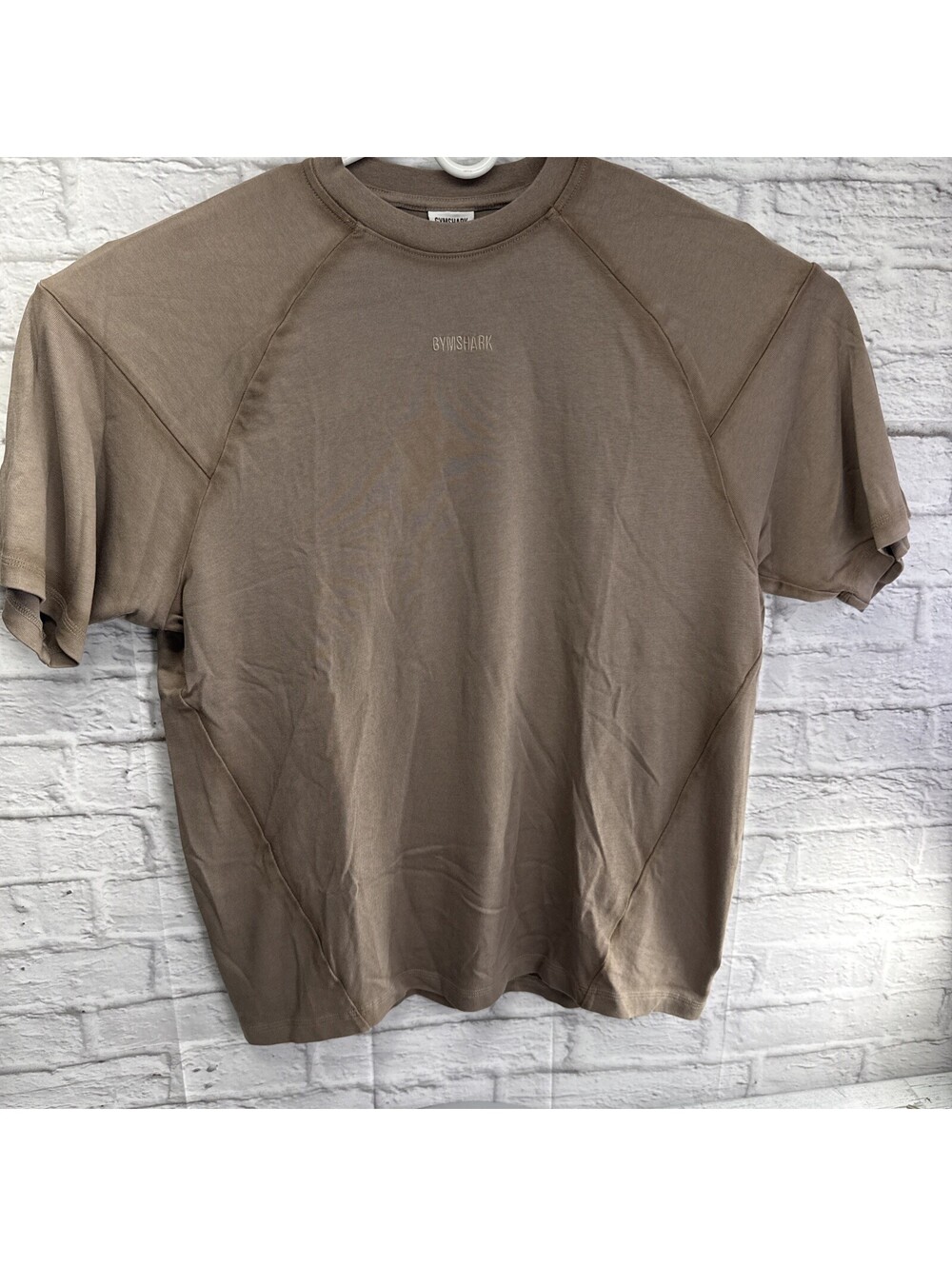 Gymshark Heavyweight Oversized T-Shirt Lifestyle Brown Men’s Size Small